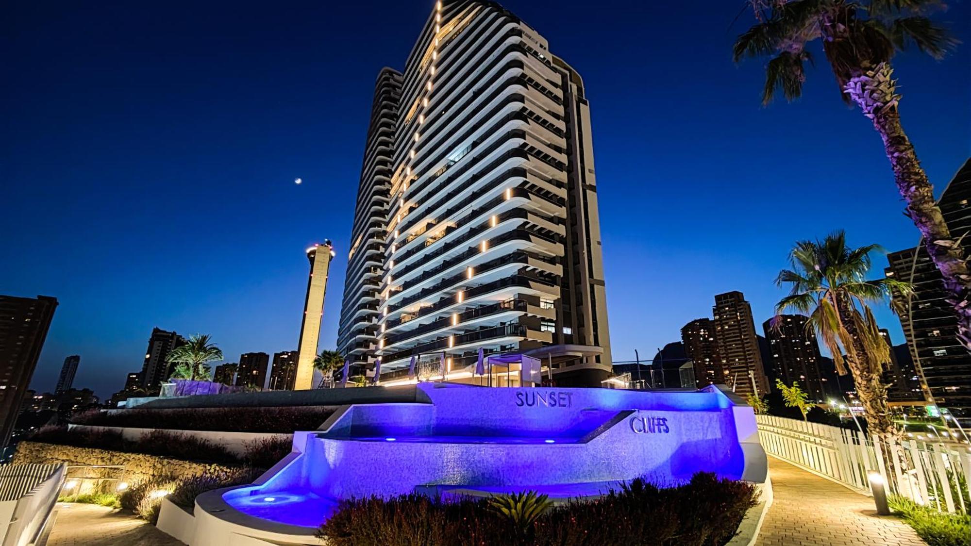 Sunset Cliffs Sea View Apartments ベニドルム エクステリア 写真